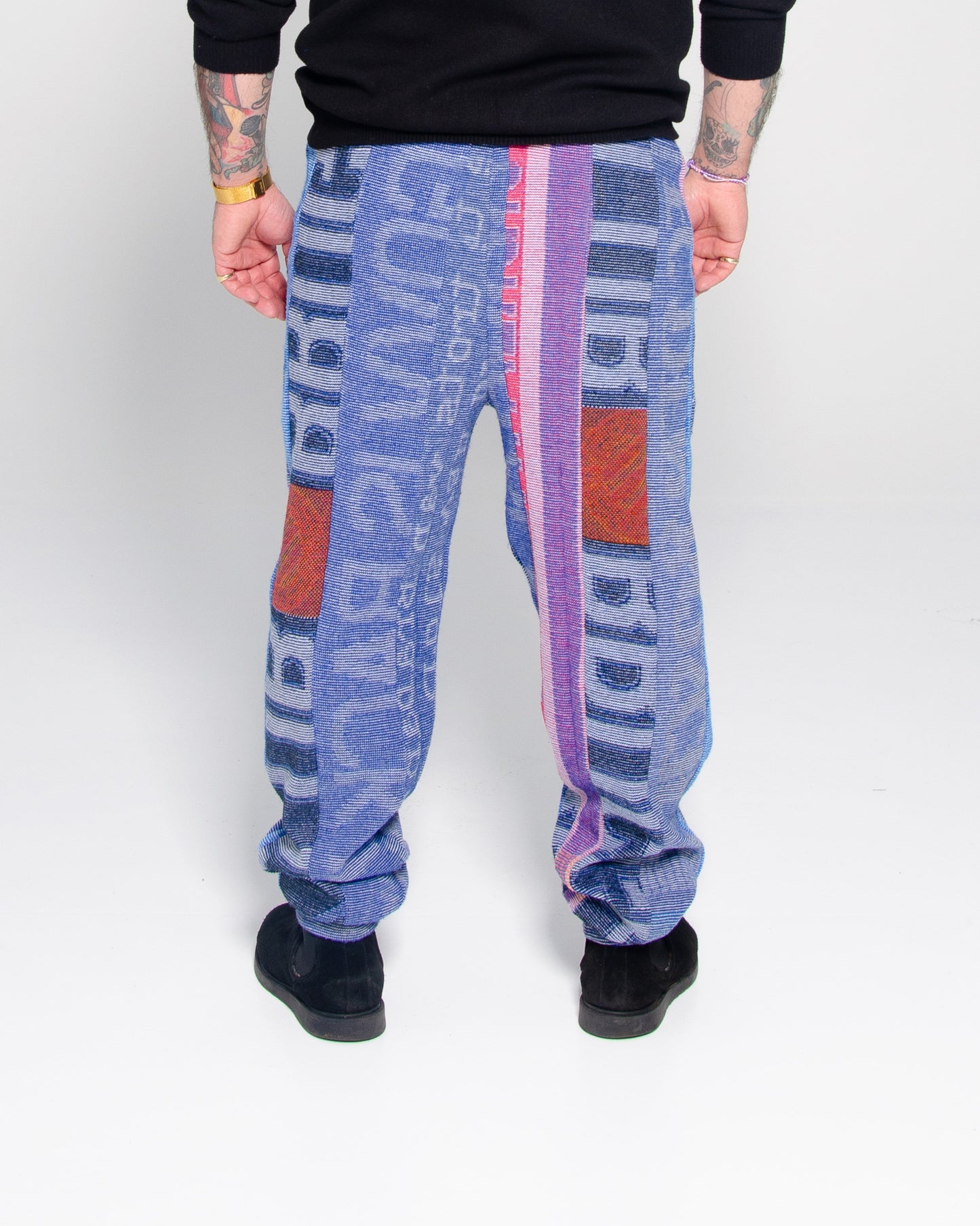 Scarf Jogger Blue