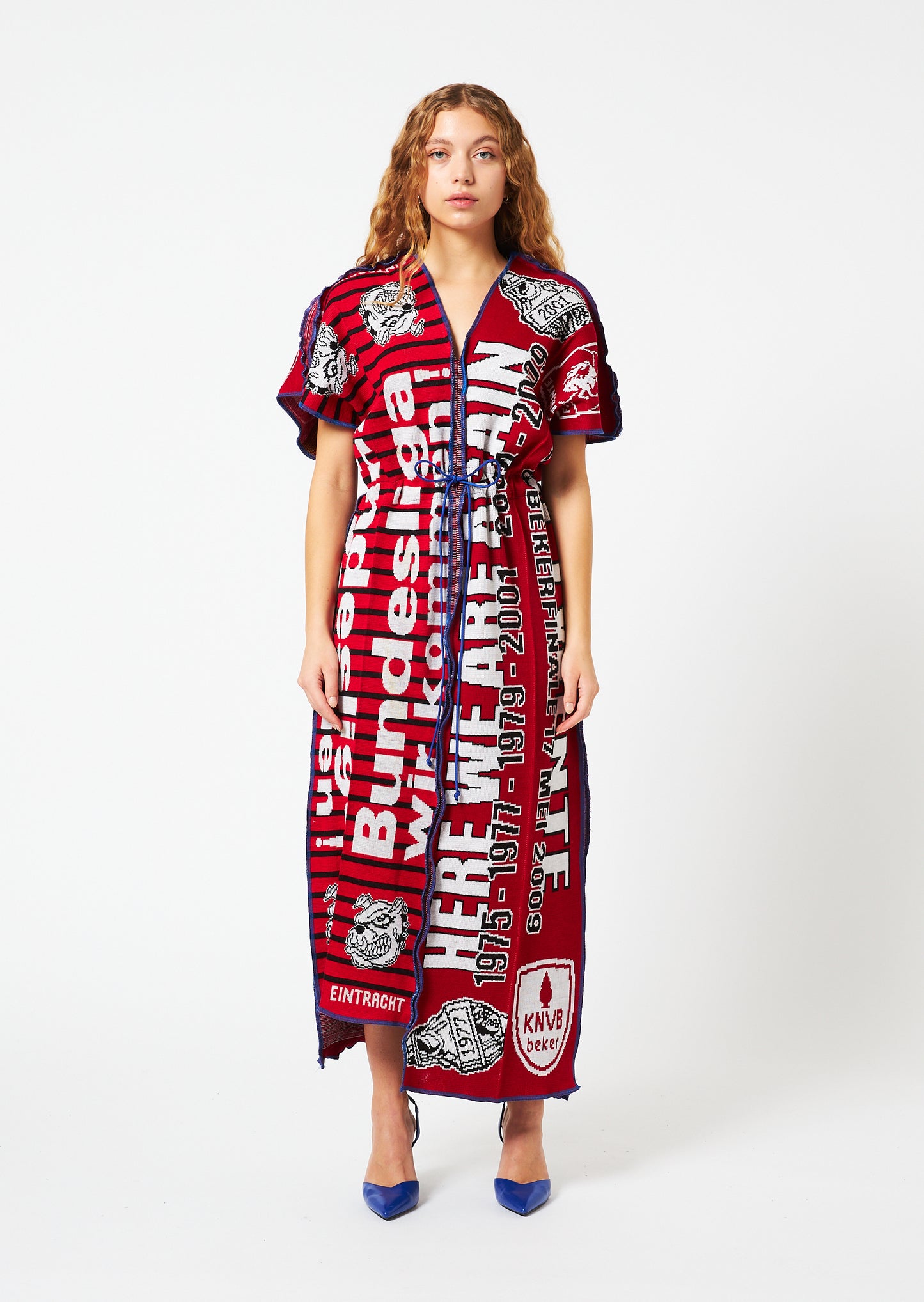 Soccer Scarf Dress #002