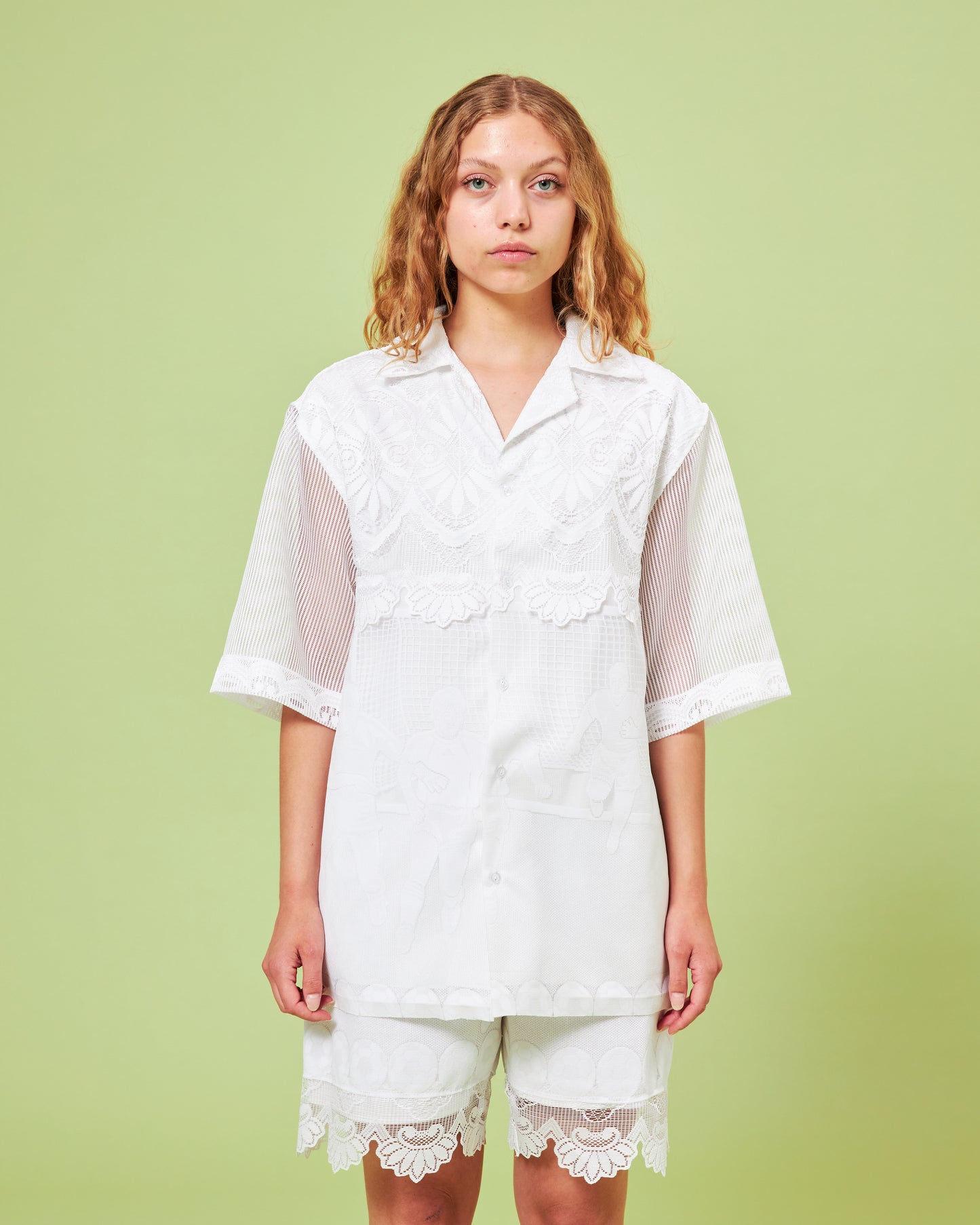 Lace Resort Shirt