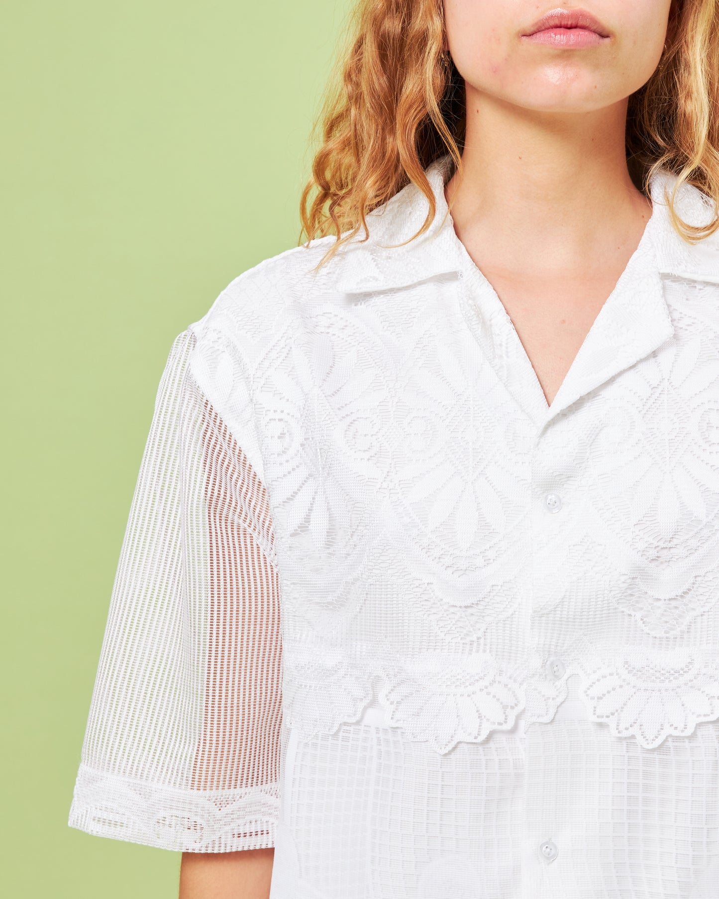 Lace Resort Shirt