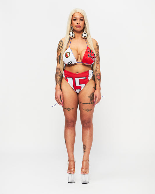 Soccer Bikini Top (Size 2) #001