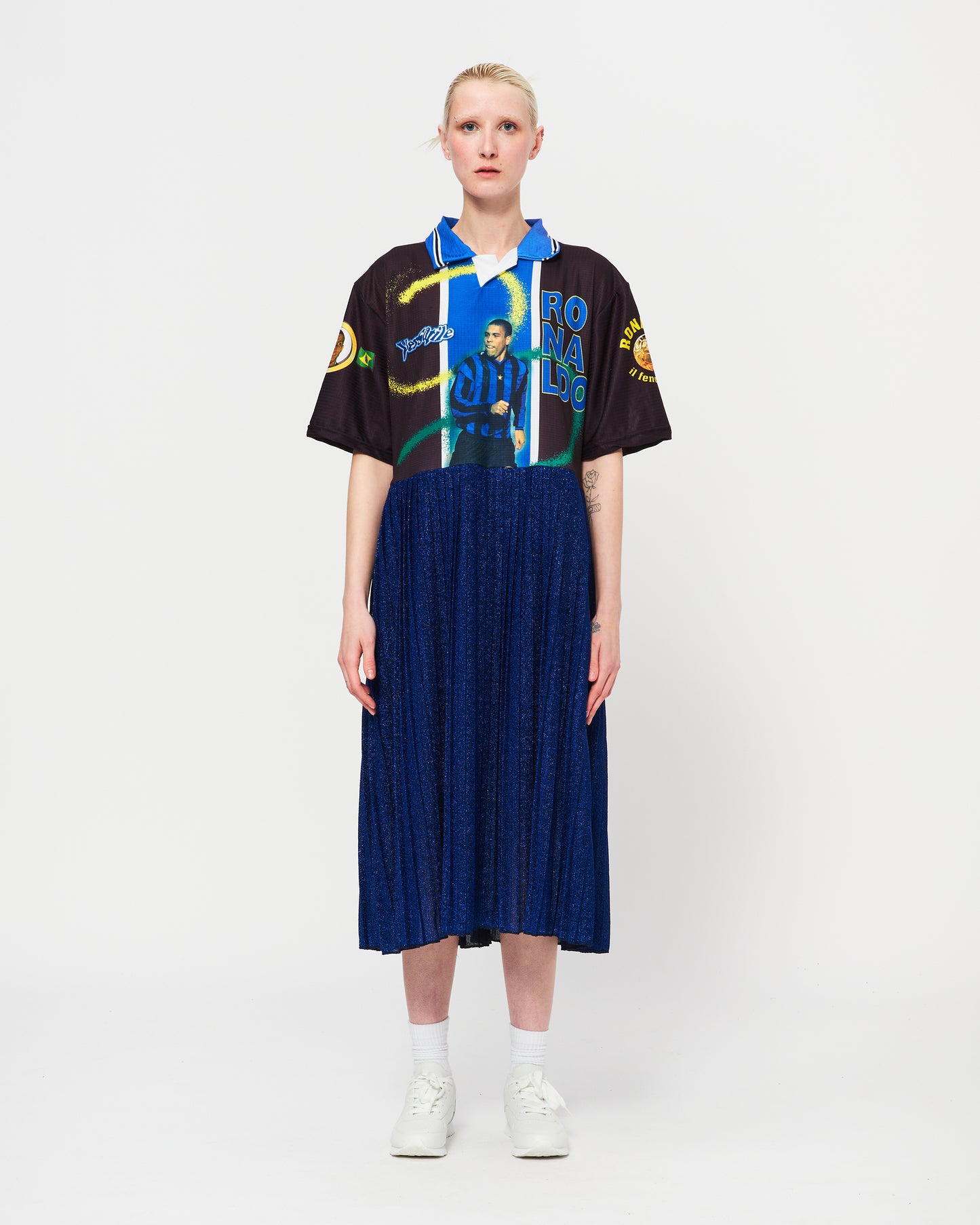 Pleated Soccer Dress  #008