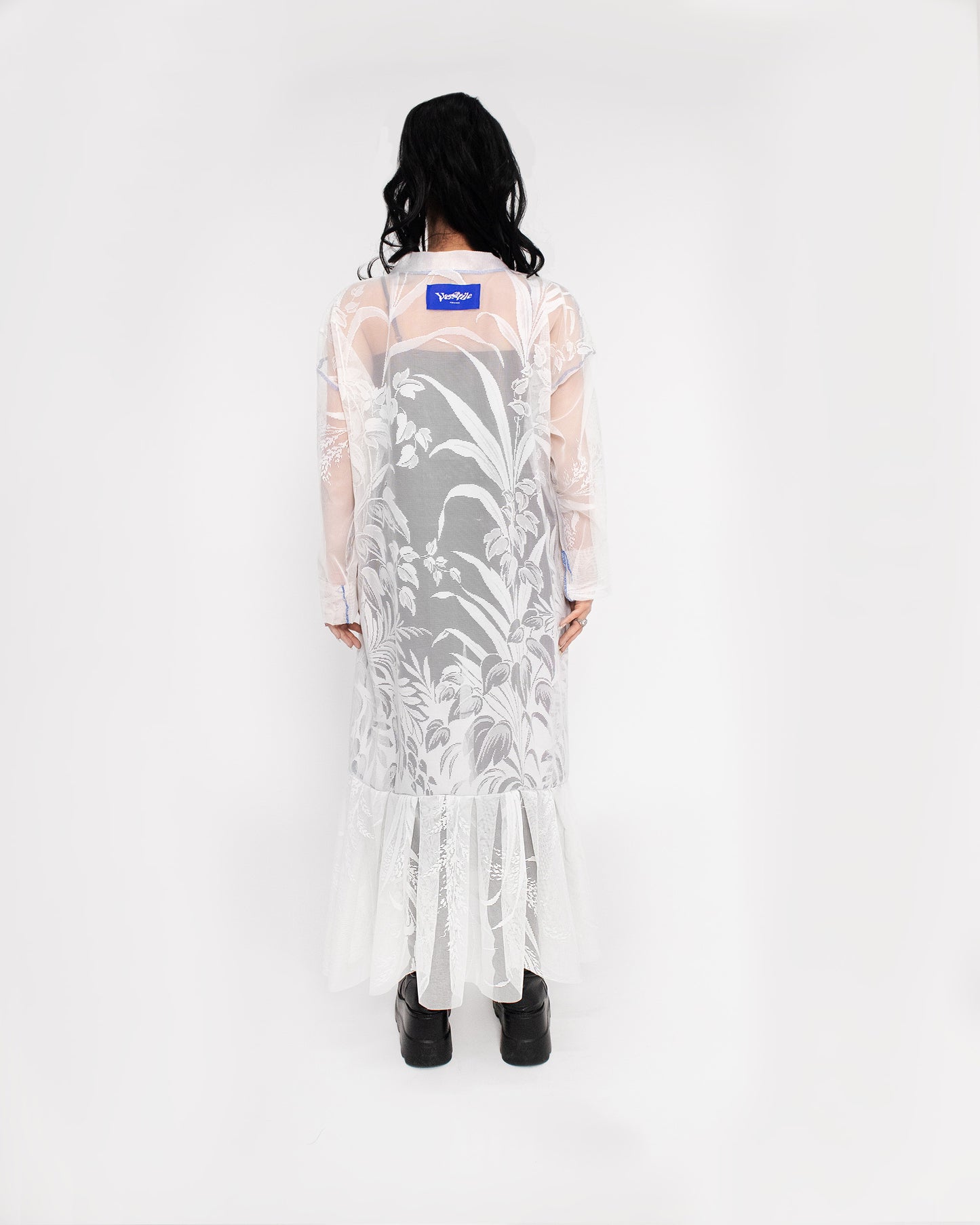 Lace Soccer Jersey Dress